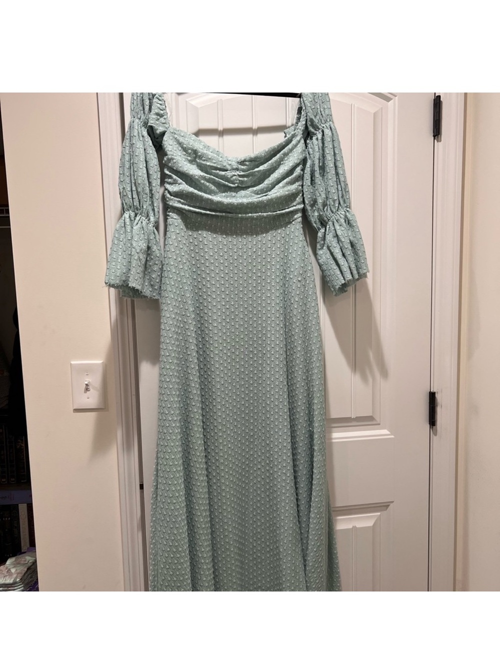Worth Collective Corrine Tiered Sleeve Maxi Dress - Picture 2 of 4